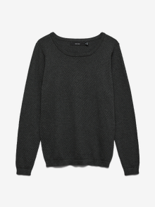 Vero Moda VMCARE Pullover -Dark Grey Melange - 10136644