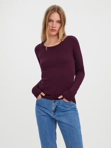 Vero Moda VMCARE Sweter -Winetasting - 10136644