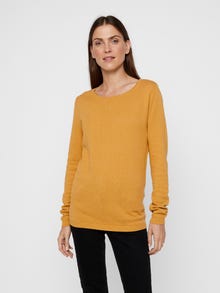 Vero Moda VMCARE Pullover -Amber Gold - 10136644