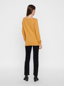 Vero Moda VMCARE Pullover -Amber Gold - 10136644