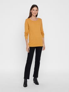 Vero Moda VMCARE Pullover -Amber Gold - 10136644