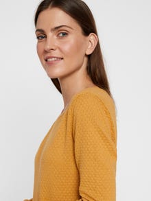 Vero Moda VMCARE Pullover -Amber Gold - 10136644
