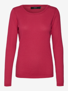 Vero Moda VMCARE Pullover -Very Berry - 10136644