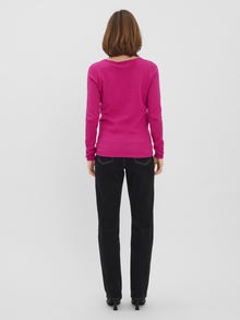 Vero Moda VMCARE Pullover -Very Berry - 10136644