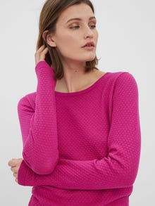 Vero Moda VMCARE Pullover -Very Berry - 10136644