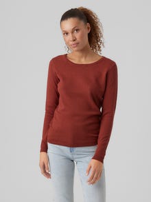 Vero Moda VMCARE Pullover -Henna - 10136644