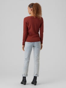 Vero Moda VMCARE Pullover -Henna - 10136644