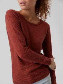 Vero Moda VMCARE Pullover -Henna - 10136644
