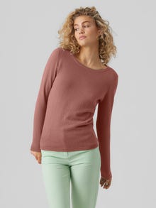 Vero Moda VMCARE Pullover -Burlwood - 10136644