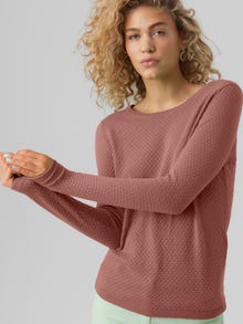 Vero Moda VMCARE Pullover -Burlwood - 10136644