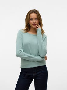 Vero Moda VMCARE Neulepuserot -Gray Mist - 10136644