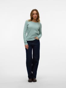 Vero Moda VMCARE Neulepuserot -Gray Mist - 10136644