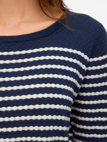 Vero Moda VMCARE Pulover -Navy Blazer - 10136644