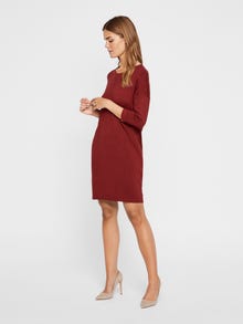 Vero Moda VMGLORY Long dress -Madder Brown - 10137200