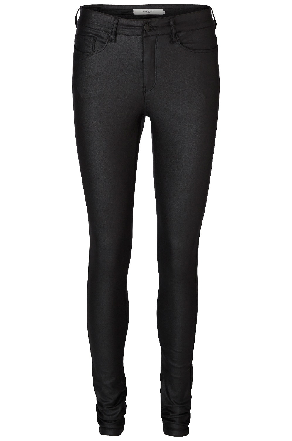 Vero Moda VMSEVEN Taille moyenne Pantalons -Black - 10138972
