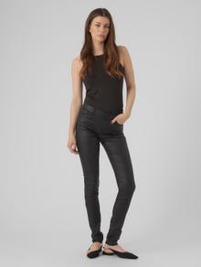 Vero Moda VMSEVEN Cintura media Pantalones -Black - 10138972