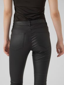 Vero Moda VMSEVEN Cintura media Pantalones -Black - 10138972