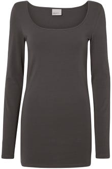 Vero Moda VMMAXI T-Shirt -Dark Grey Melange - 10152908