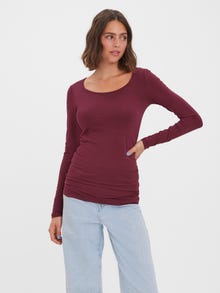 Vero Moda VMMAXI T-Shirt -Winetasting - 10152908