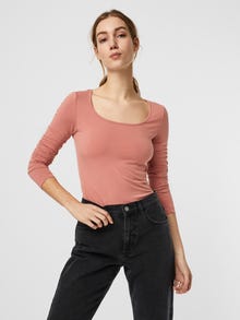 Vero Moda VMMAXI T-Shirt -Old Rose - 10152908