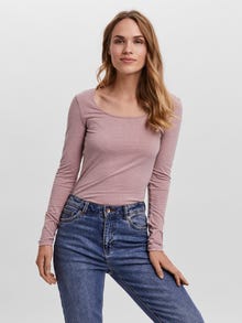 Vero Moda VMMAXI T-Shirt -Woodrose - 10152908