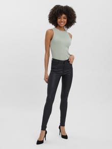 Vero Moda VMSEVEN Taille normale Pantalons -Black - 10167382