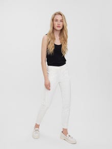 Vero Moda VMVICTORIA Trousers -Snow White - 10180484