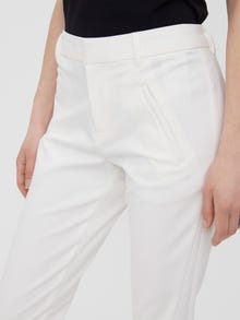 Vero Moda VMVICTORIA Trousers -Snow White - 10180484
