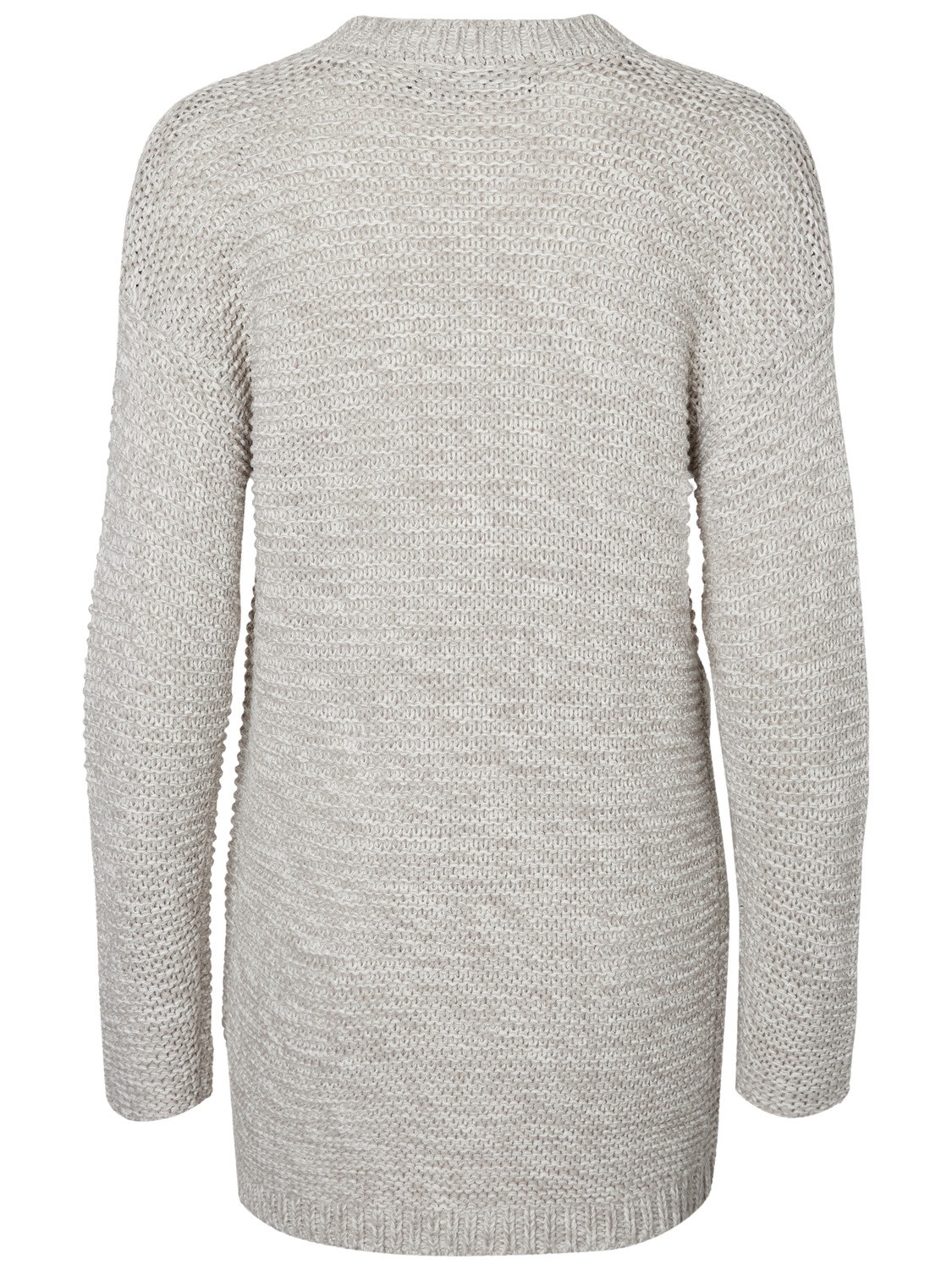 Vero Moda VMNO Knit Cardigan -Light Grey Melange - 10183605