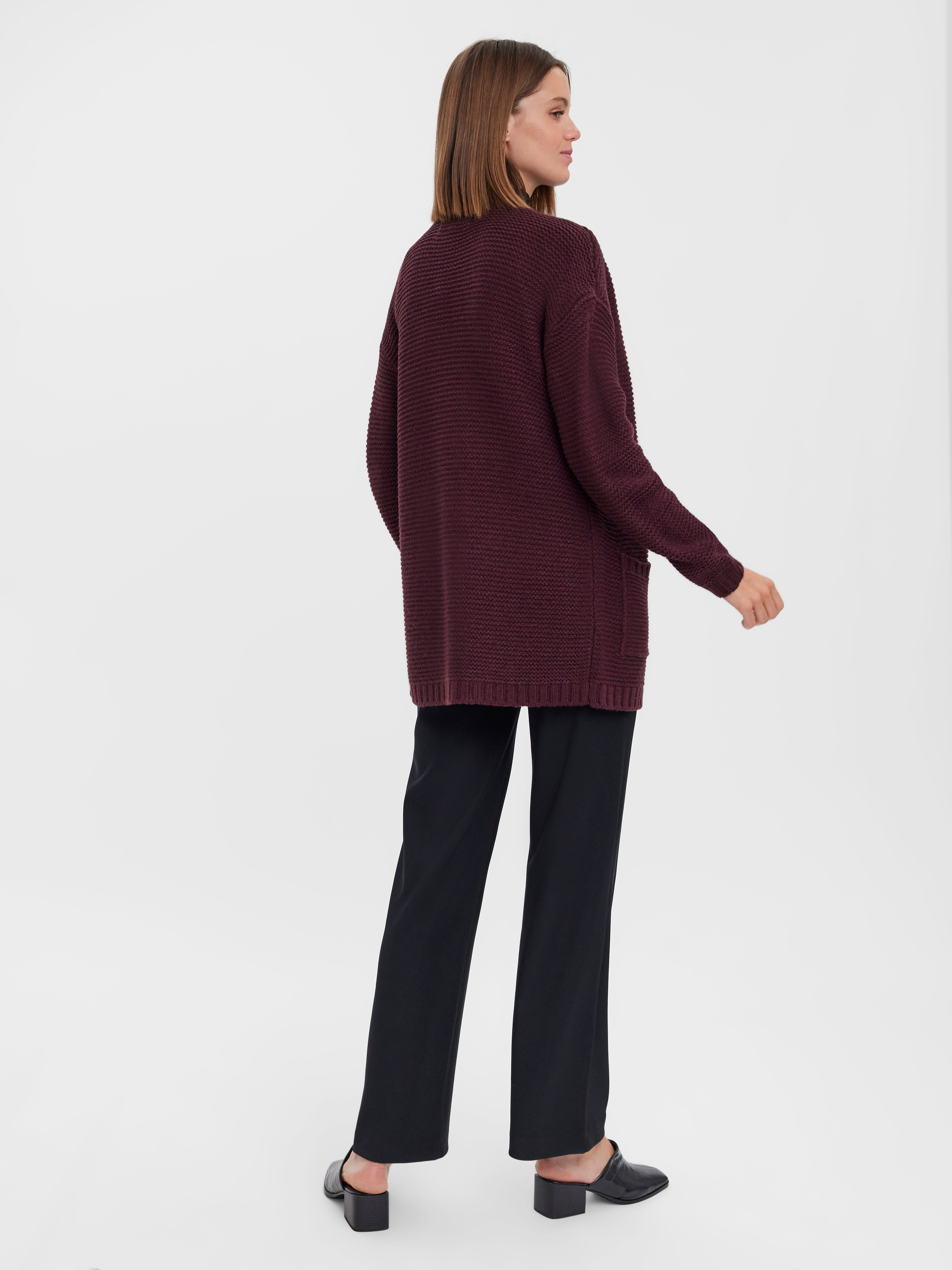 Cardigan | Dark Purple | Vero Moda®