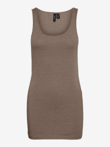 Vero Moda VMMAXI Tank-Top -Walnut - 10185110