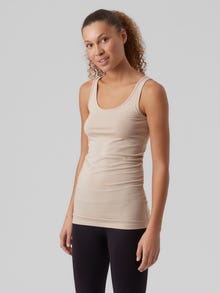Vero Moda VMMAXI Tank-Top -Silver Mink - 10185110
