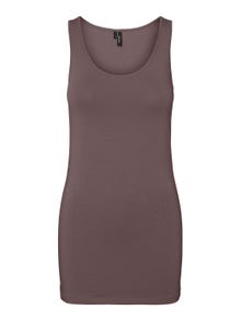 Vero Moda VMMAXI Tank-Top -Plum Truffle - 10185110
