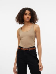Vero Moda VMMAXI Tank-Top -Silver Mink - 10185110