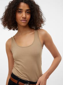 Vero Moda VMMAXI Tank-Top -Silver Mink - 10185110