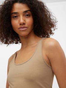 Vero Moda VMMAXI Tank-Top -Silver Mink - 10185110