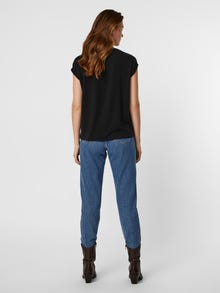 Vero Moda VMAVA T-shirt -Black - 10187159