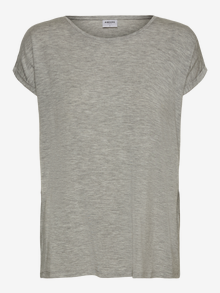 Vero Moda VMAVA T-Shirt -Light Grey Melange - 10187159
