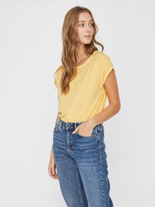 Vero Moda VMAVA T-shirts -Banana Cream - 10187159