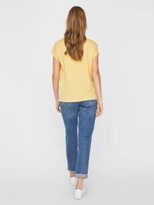 Vero Moda VMAVA T-shirts -Banana Cream - 10187159