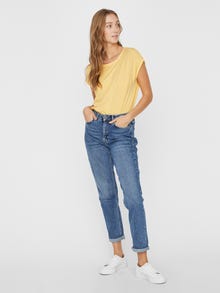 Vero Moda VMAVA T-shirts -Banana Cream - 10187159