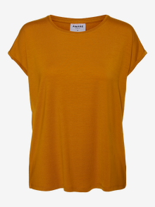 Vero Moda VMAVA T-Shirt -Buckthorn Brown - 10187159