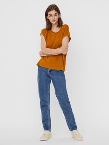 Vero Moda VMAVA T-paidat -Buckthorn Brown - 10187159