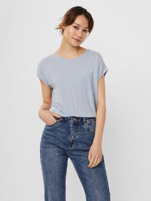 Vero Moda VMAVA T-Shirt -Blue Fog - 10187159