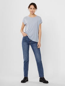 Vero Moda VMAVA T-Shirt -Blue Fog - 10187159