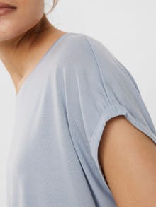 Vero Moda VMAVA T-Shirt -Blue Fog - 10187159