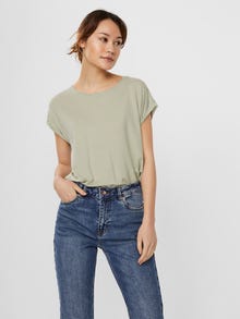 Vero Moda VMAVA T-shirt -Desert Sage - 10187159