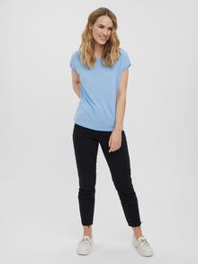 Vero Moda VMAVA T-shirt -Blue Bell - 10187159