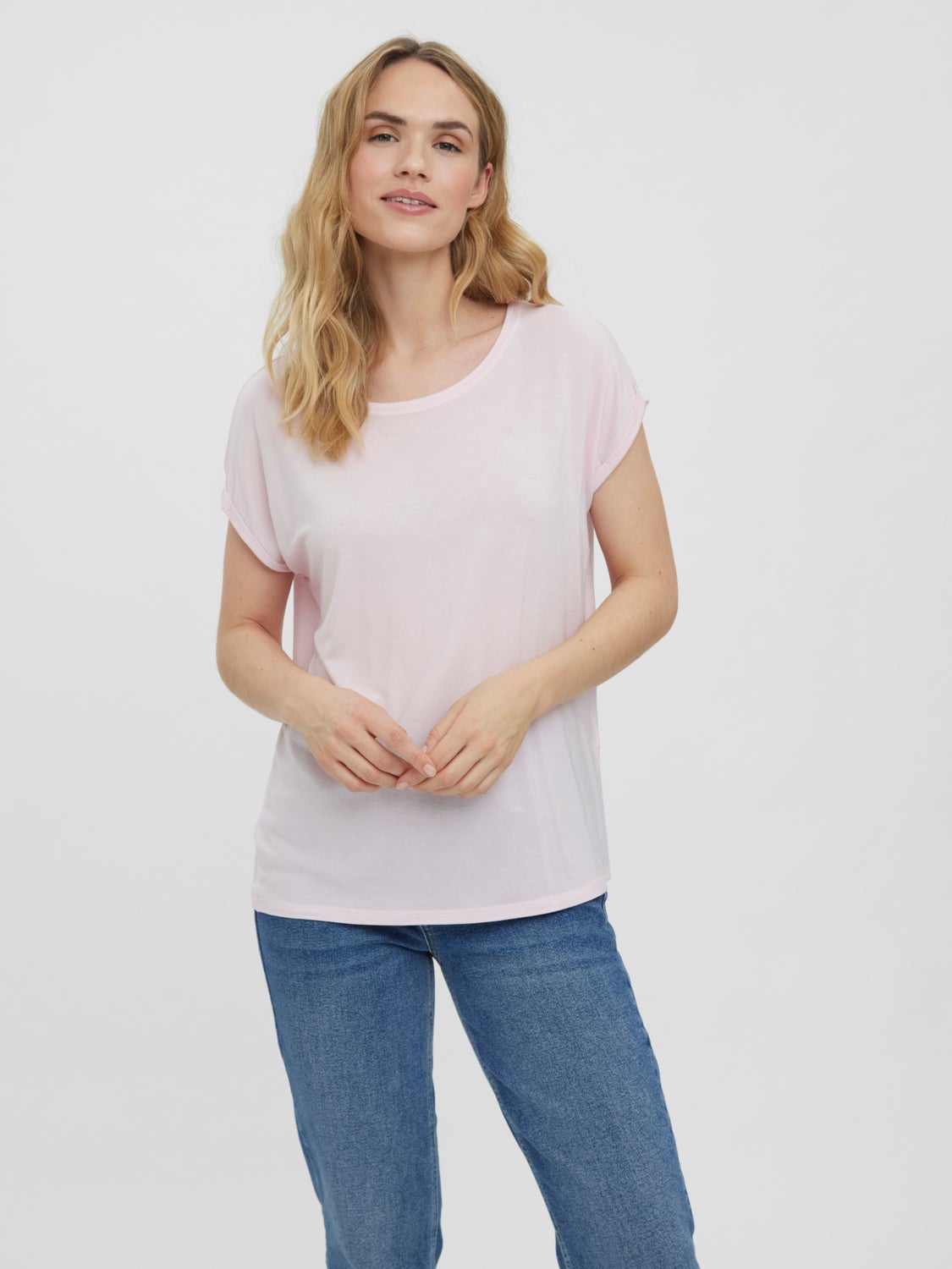 DAMEN Hemden & T-Shirts Basisch Vero Moda Bauchfreies Top Beige M Rabatt 54 % 