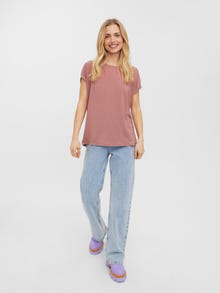 Vero Moda VMAVA T-Shirt -Burlwood - 10187159